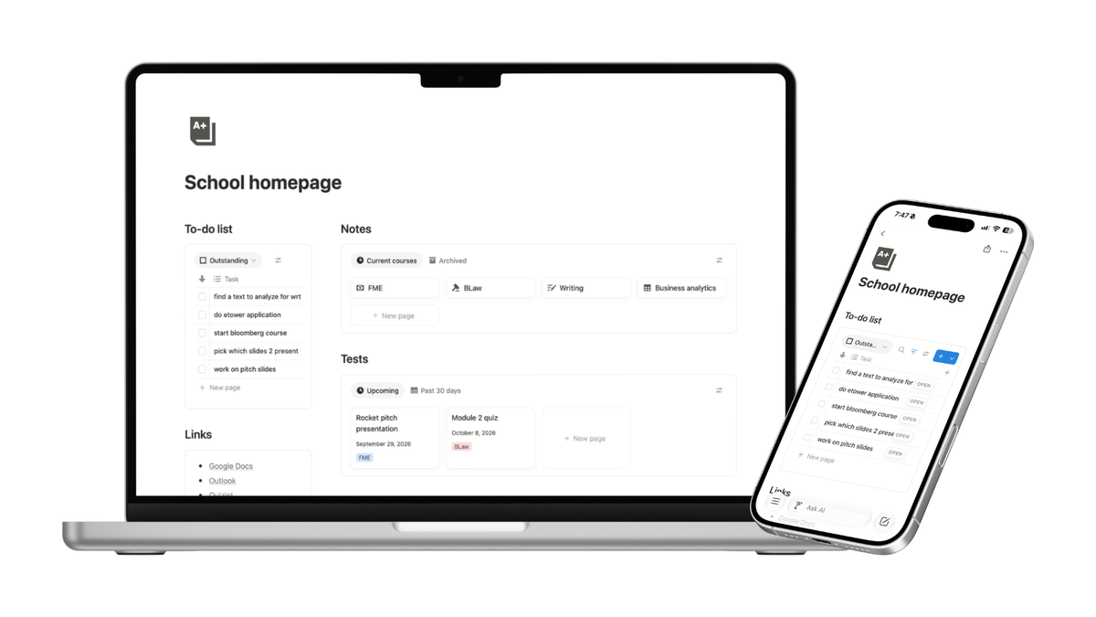 school homepage